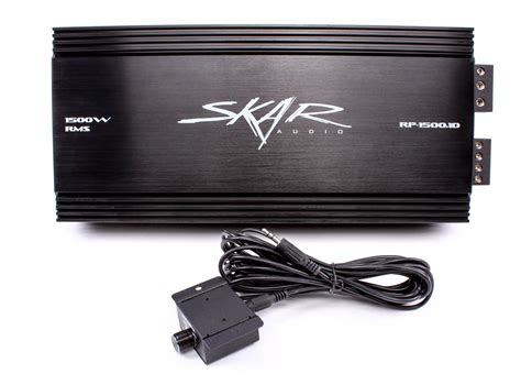 This 4 gauge wiring kit is great for powering systems up to 1,500 watts, and will allow your amplifier to perform at its full potential. . Skar audio amplifier